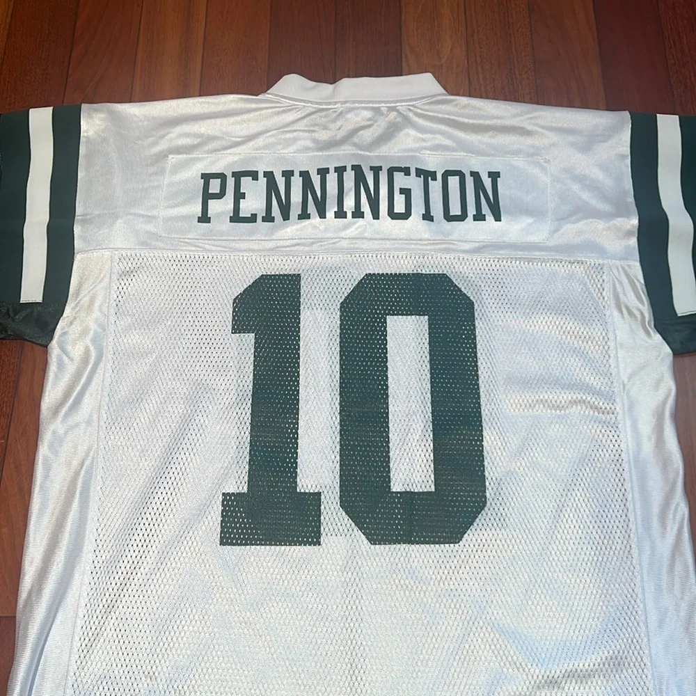 Reebok - NY Jets #10 Pennington Jersey - Picture 5 of 7